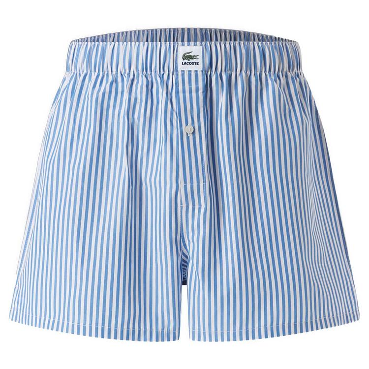 Lacoste Lacoste Web-Boxershorts Unterhose Herren - Blau - 0 | SportScheck