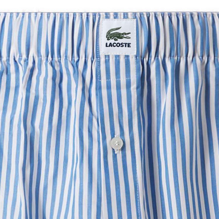 Lacoste Lacoste Web-Boxershorts Unterhose Herren - Blau - 1 | SportScheck