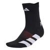 adidas RUNNING ADIZERO QUARTER SOCKEN Socken - Black / White