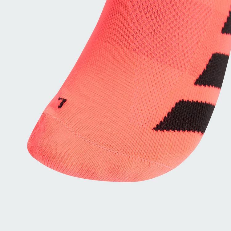 adidas adidas RUNNING ADIZERO QUARTER SOCKEN Socken - Solar Turbo / Black - 0 | SportScheck