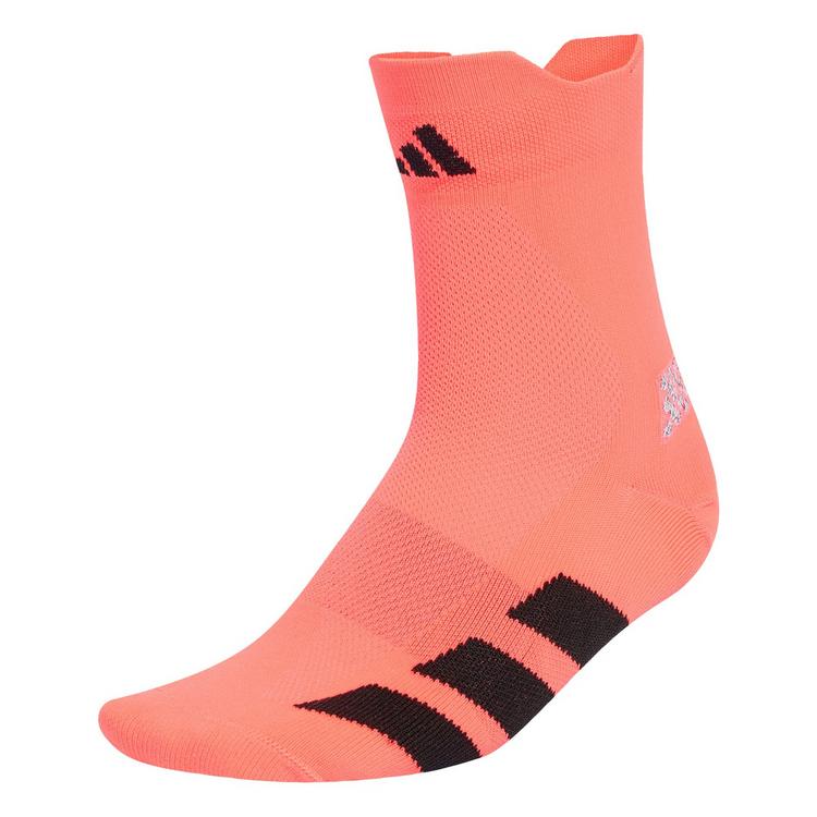 adidas adidas RUNNING ADIZERO QUARTER SOCKEN Socken - Solar Turbo / Black - 0 | SportScheck