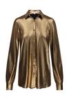 Moda Minx Shimmering Lights Langarmbluse Damen - Espresso