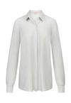 Moda Minx Lumiere Langarmbluse Damen - White