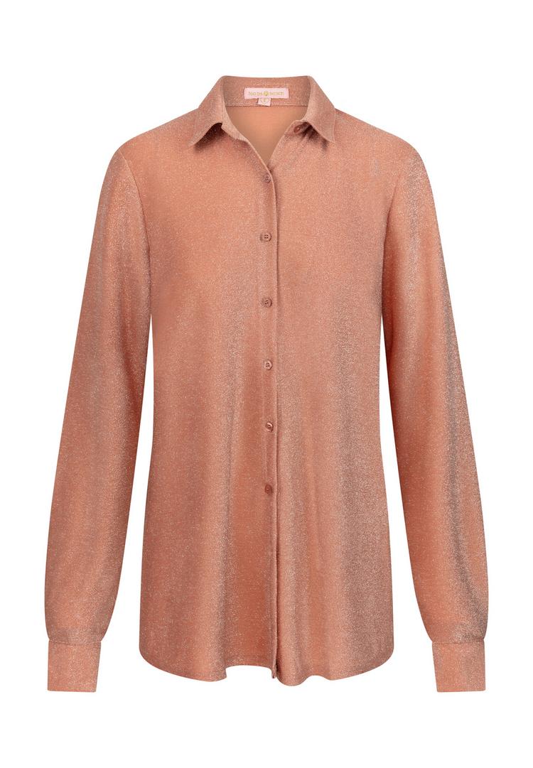 Moda Minx Moda Minx Lumiere Langarmbluse Damen - Soft Peach - 0 | SportScheck