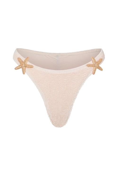 Moda Minx Starfish Scrunch Fixed Bikini Bottom Bikini Hose Damen
