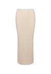 Moda Minx Scrunch Maxirock Damen - Beige
