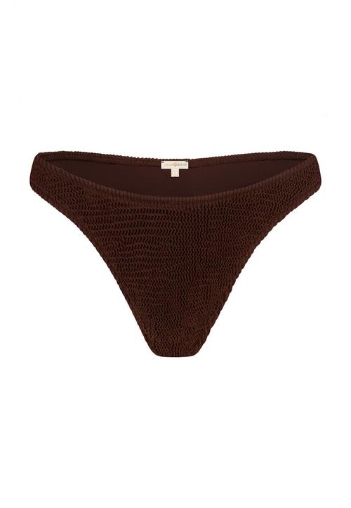 Moda Minx Scrunch Fixed Bikini Bottom Bikini Hose Damen