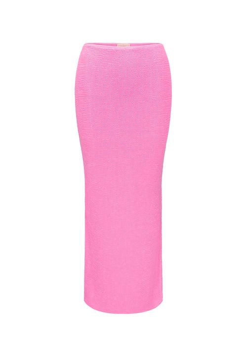 Moda Minx Scrunch Long Maxi Skirt Maxirock Damen