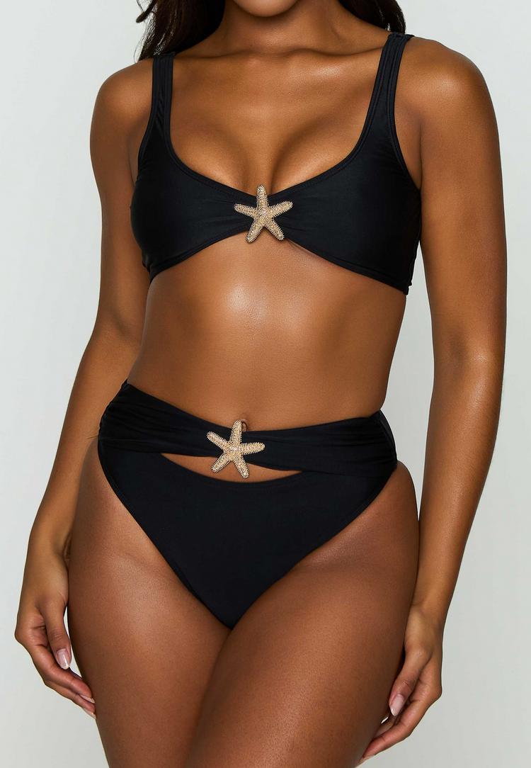 Moda Minx Moda Minx STARFISH Bikini Hose Damen - Black - 0 | SportScheck