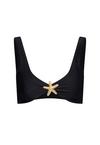 Moda Minx Starfish Bikini Oberteil Damen - Black