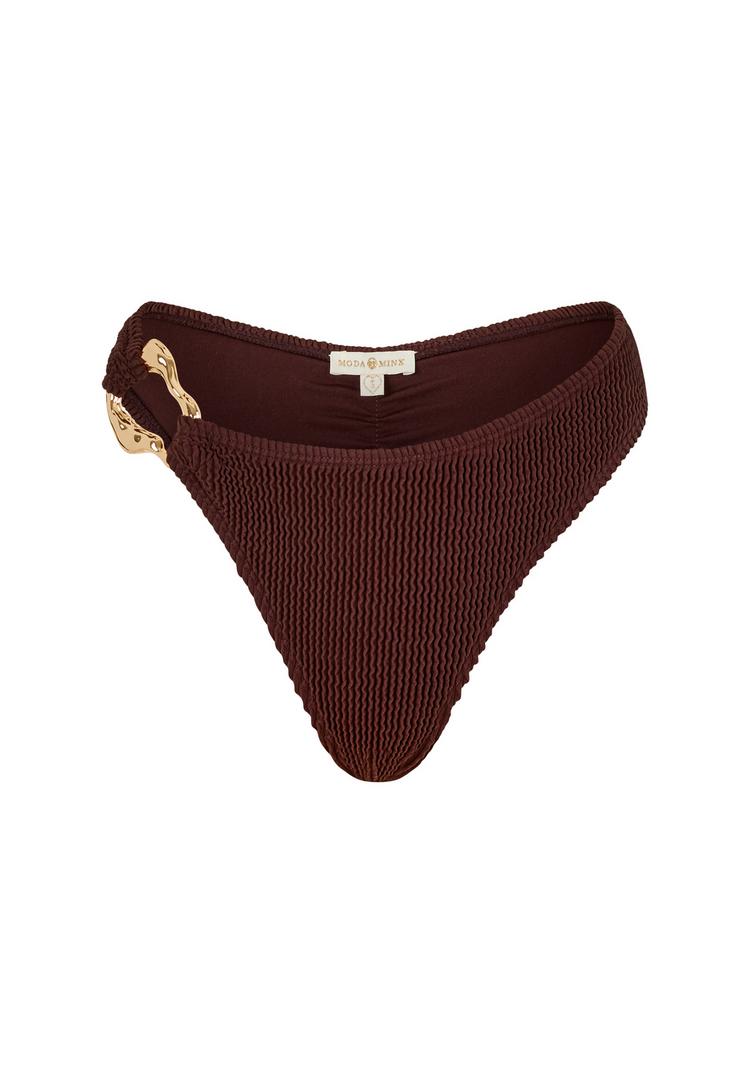 Moda Minx Moda Minx SCRUNCH Bikini Hose Damen - Coffee - 0 | SportScheck