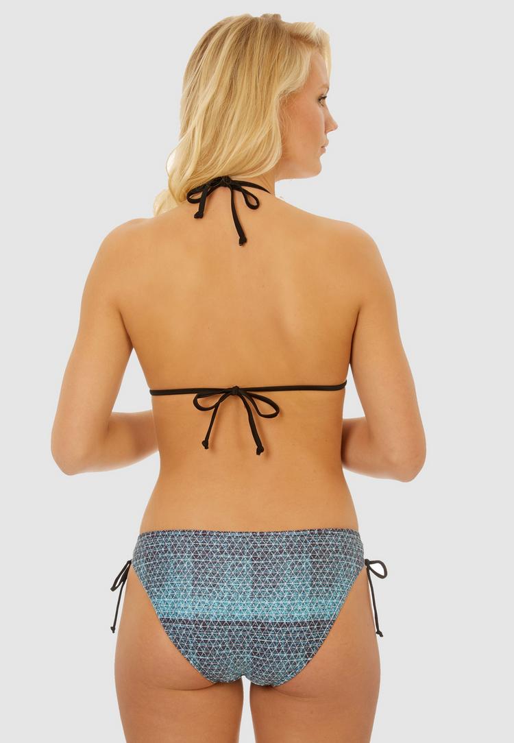 BECO BEERMANN BECO BEERMANN BEactive Side Tie Triangle Bikini Bikini Set Damen - t&uuml;rkis-schwarz - 3 | SportScheck