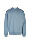Cleptomanicx Embro Gull Sweatshirt Herren - Blue Mirage