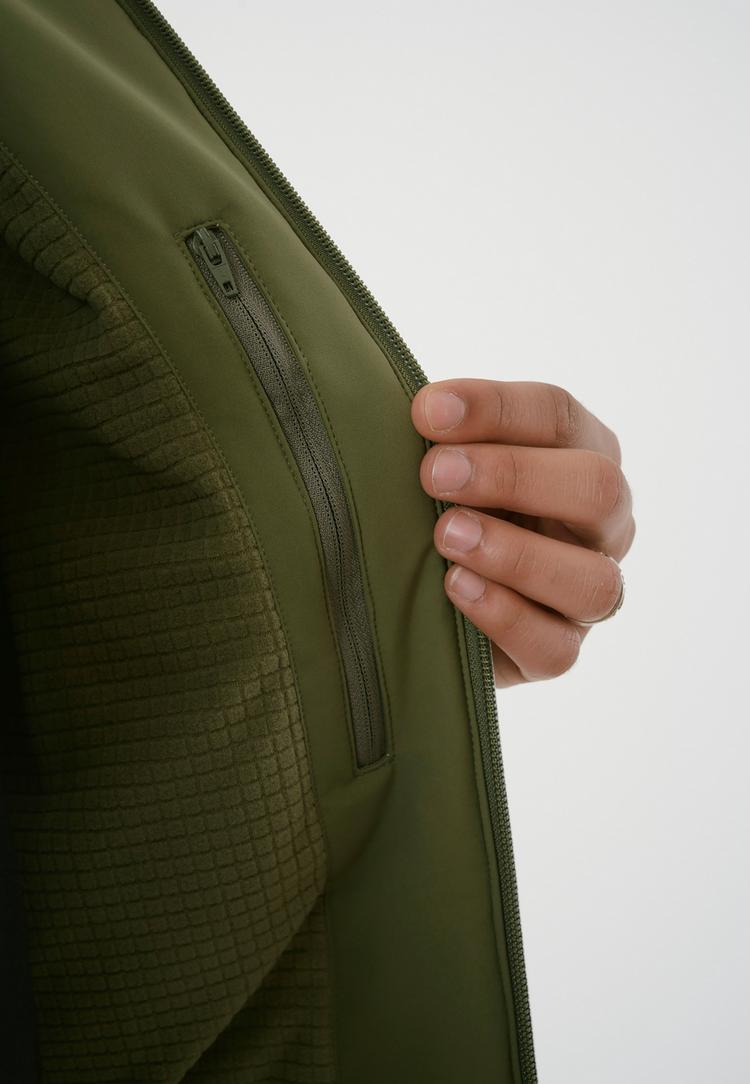 Cleptomanicx Cleptomanicx Simplist Winterjacke Herren - Burnt Olive - 0 | SportScheck
