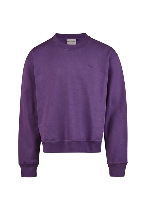Cleptomanicx Boxy Crewneck Ligull Boxy Crop Longsweat Herren