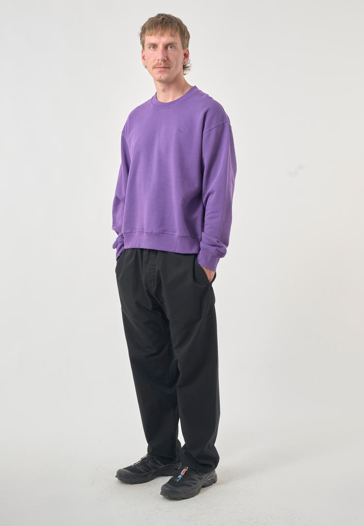 Cleptomanicx Cleptomanicx Boxy Crewneck Ligull Boxy Crop Longsweat Herren - Picasso Lily - 1 | SportScheck