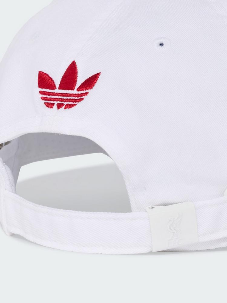 adidas adidas FC LIVERPOOL DAD CAP Cap - White / Strawberry Red - 1 | SportScheck