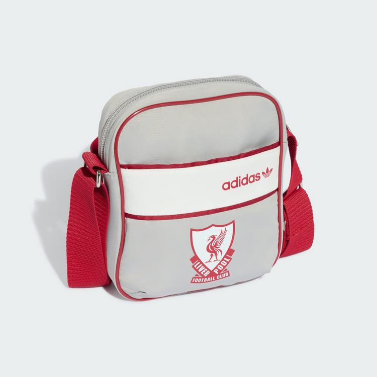 adidas adidas LIVERPOOL FC FESTIVAL-TASCHE Umh&auml;ngetasche - Grey Two / Strawberry Red - 0 | SportScheck