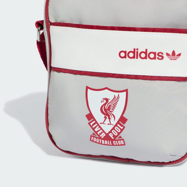 adidas adidas LIVERPOOL FC FESTIVAL-TASCHE Umh&auml;ngetasche - Grey Two / Strawberry Red - 1 | SportScheck