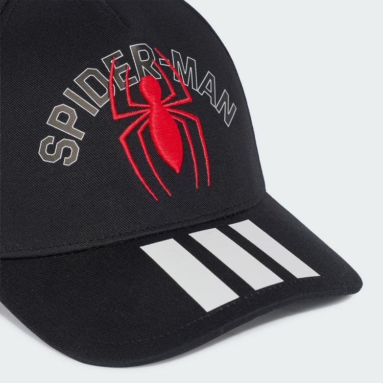 adidas adidas ADIDAS MARVEL SPIDER-MAN KAPPE Cap Kinder - Black / White / Pure Ruby - 0 | SportScheck