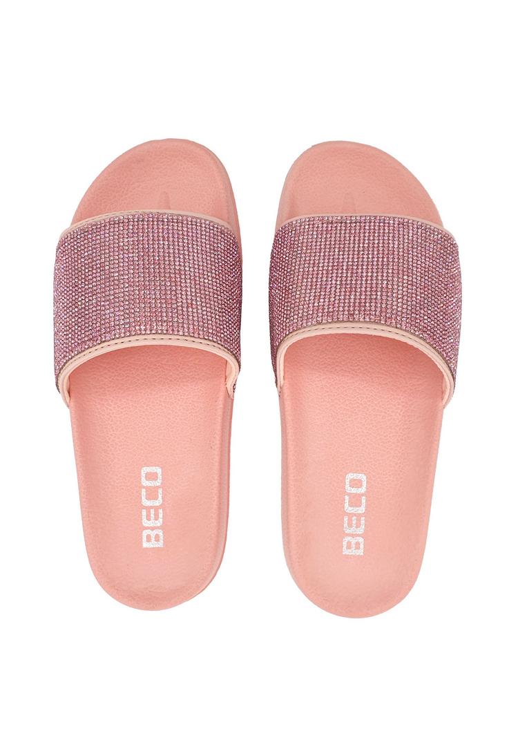 BECO BEERMANN BECO BEERMANN LADY STRASS Badelatschen Damen - koralle - 2 | SportScheck