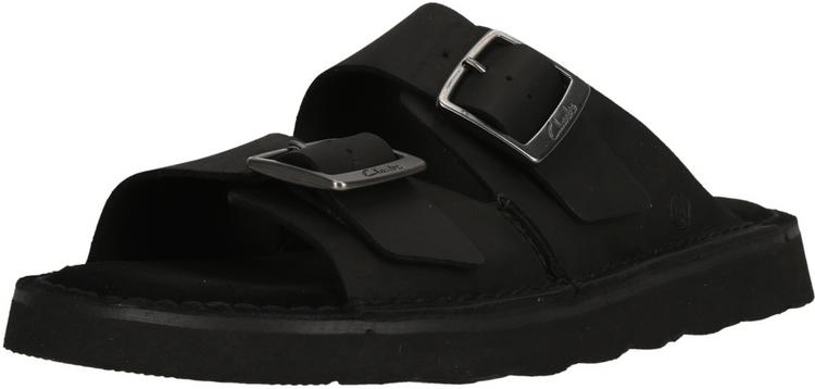 Clarks Clarks Solsbury Strap Slipper Herren - 1216 Black Leather - 0 | SportScheck