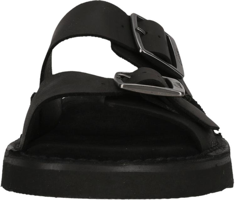 Clarks Clarks Solsbury Strap Slipper Herren - 1216 Black Leather - 5 | SportScheck