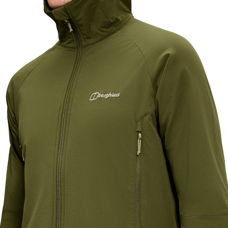 Berghaus Berghaus M SKELBO JKT Funktionsjacke Herren - Gr&uuml;n2085 - 6 | SportScheck
