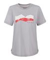 Falke Trekking Tee Graphic T-Shirt Damen - silver (3290)