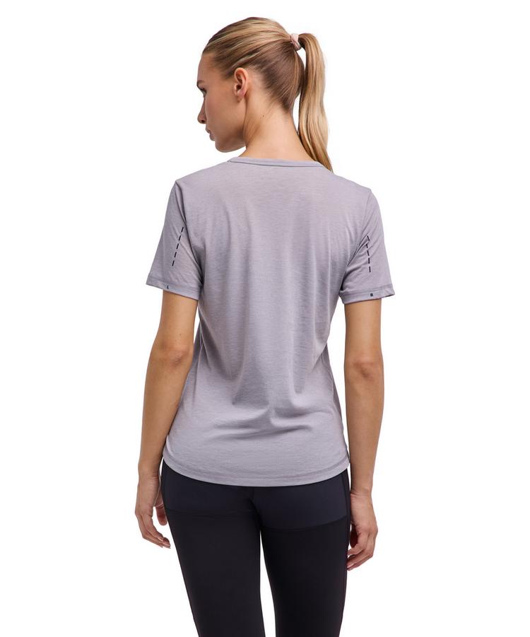 Falke Falke Trekking Tee Graphic T-Shirt Damen - silver (3290) - 0 | SportScheck
