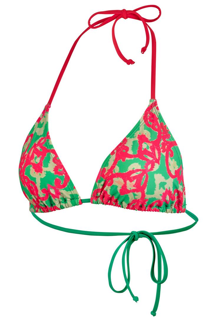BECO BEERMANN BECO BEERMANN Hawaii Breeze Bikini Oberteil Damen - pink-gr&uuml;n - 0 | SportScheck