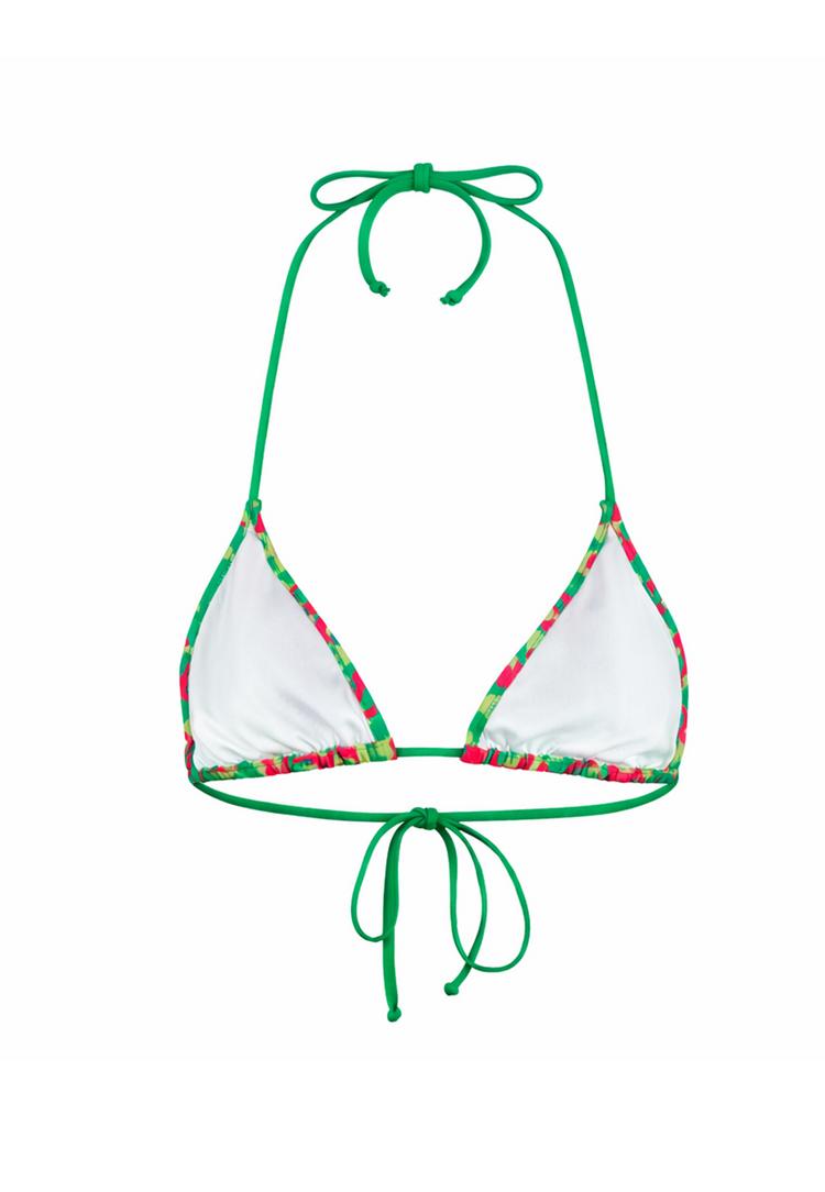 BECO BEERMANN BECO BEERMANN Hawaii Breeze Bikini Oberteil Damen - pink-gr&uuml;n - 1 | SportScheck