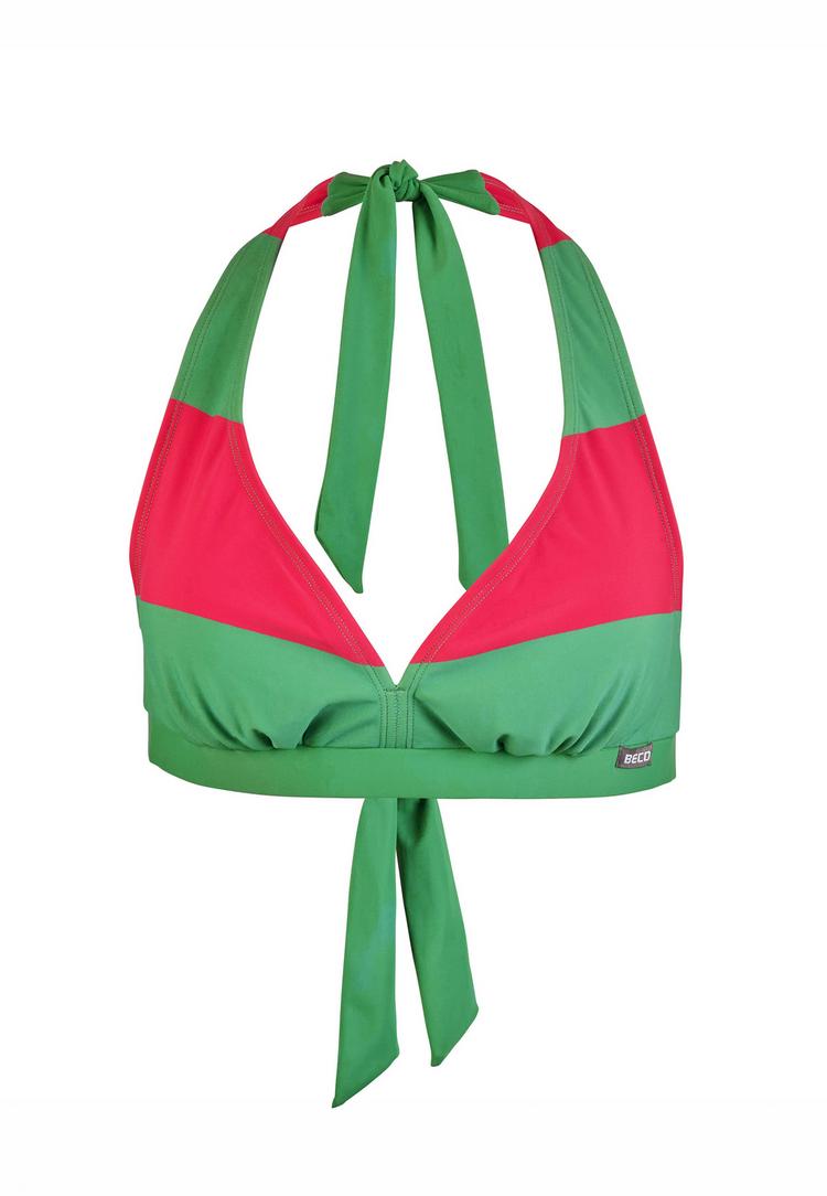 BECO BEERMANN BECO BEERMANN Hawaii Breeze Bikini Oberteil Damen - pink-gr&uuml;n - 0 | SportScheck