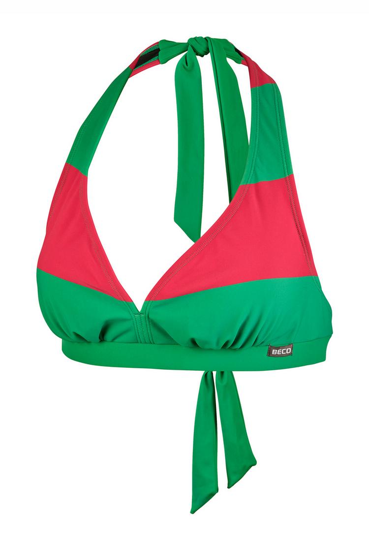 BECO BEERMANN BECO BEERMANN Hawaii Breeze Bikini Oberteil Damen - pink-gr&uuml;n - 0 | SportScheck