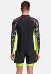 BECO BEERMANN SUNSET Surf Shirt Herren - schwarz-bunt
