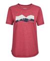 Falke Trekking Tee Graphic T-Shirt Damen - ruby (8830)