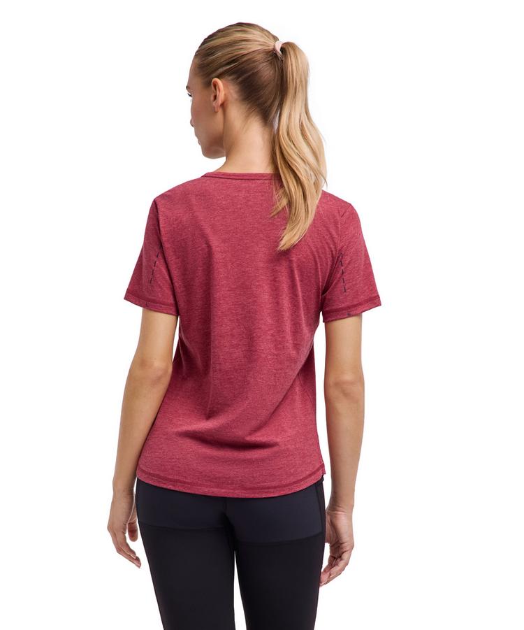 Falke Falke Trekking Tee Graphic T-Shirt Damen - ruby (8830) - 0 | SportScheck