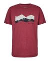 Falke Trekking Tee Graphic T-Shirt Herren - ruby (8830)