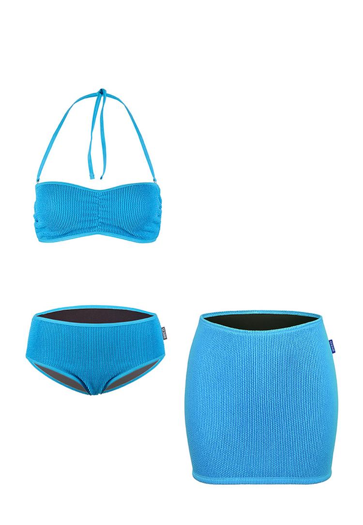 BECO BEERMANN BECO BEERMANN Crinkle Butterfly Bikini Set Damen - t&uuml;rkis - 0 | SportScheck