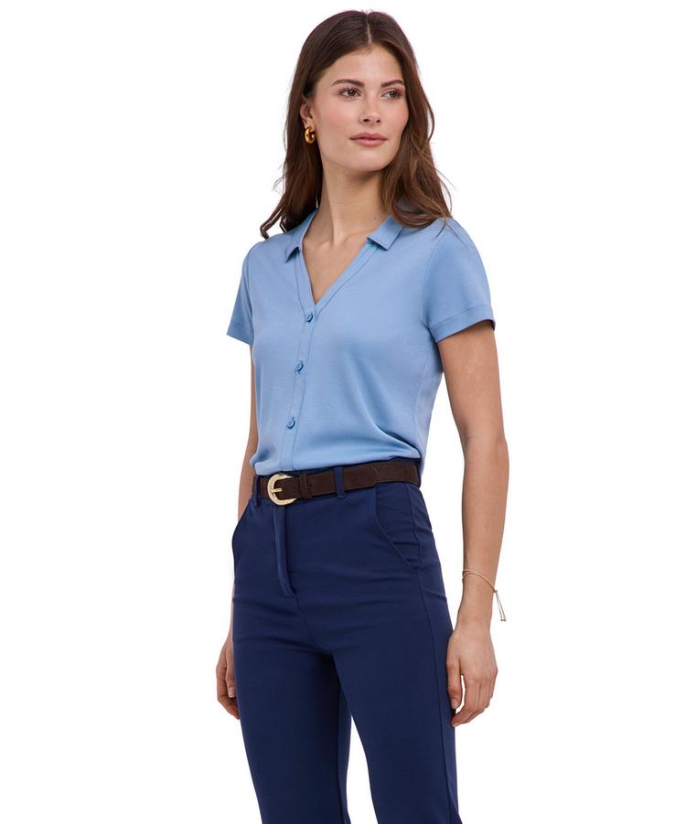 Falke Falke T-Shirt Damen - sky blue (6876) - 0 | SportScheck
