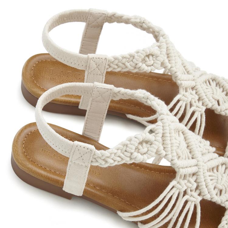Lascana Lascana Sandale Sandalen Damen - beige - 0 | SportScheck