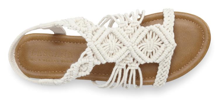 Lascana Lascana Sandale Sandalen Damen - beige - 1 | SportScheck