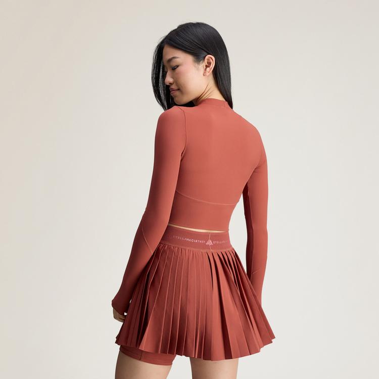 adidas adidas adidas By Stella McCartney Croptop Damen - Burnt Sienna - 1 | SportScheck