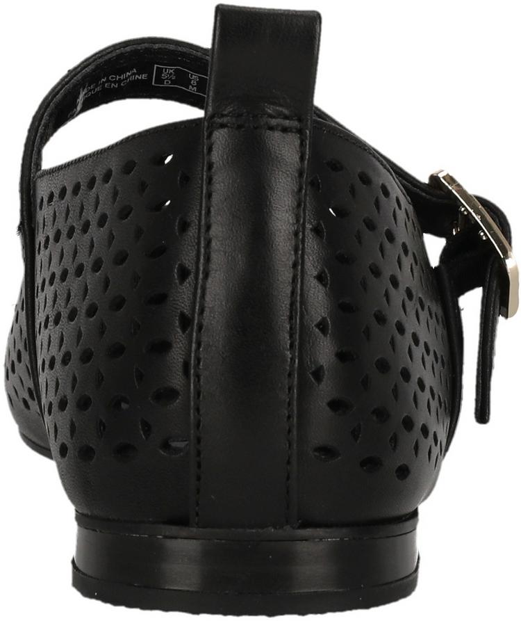 Clarks Clarks Fawna Jane Halbschuhe Damen - 1216 Black Leather - 4 | SportScheck