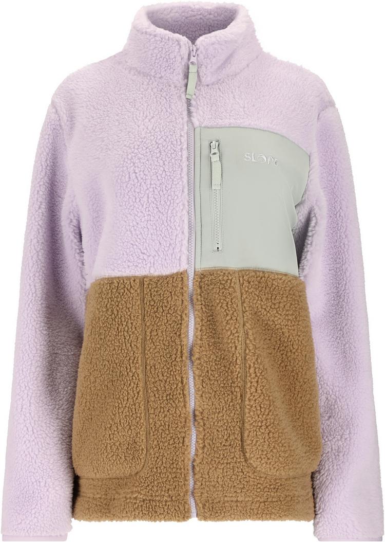 SLOPE SLOPE Katau Fleecejacke Damen - 4393 Orchid Petal - 0 | SportScheck