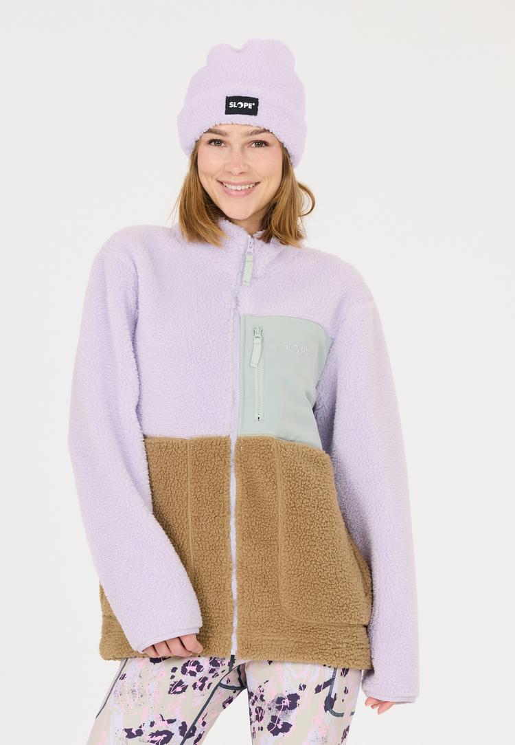 SLOPE SLOPE Katau Fleecejacke Damen - 4393 Orchid Petal - 1 | SportScheck