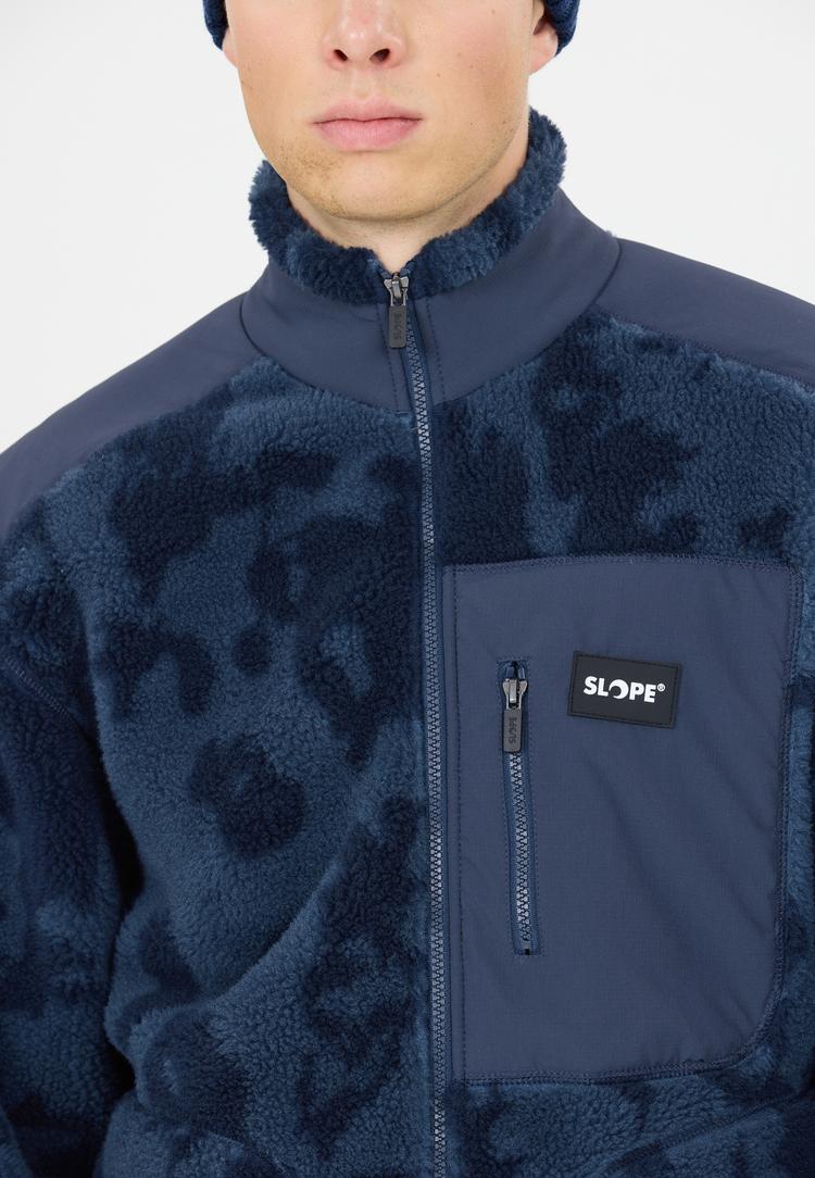 SLOPE SLOPE Kendor Fleecejacke Herren - 2282 Blue Fusion - 0 | SportScheck