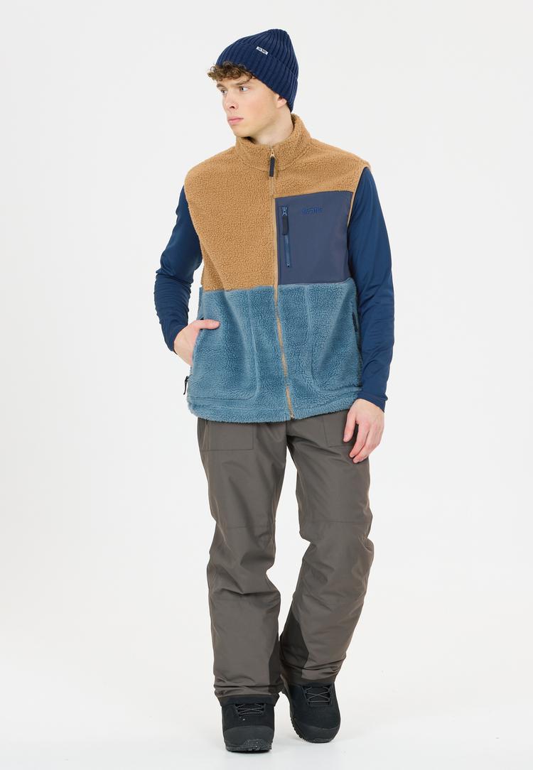 SLOPE SLOPE Katau Fleeceweste Herren - 3142 Petrified Oak - 0 | SportScheck
