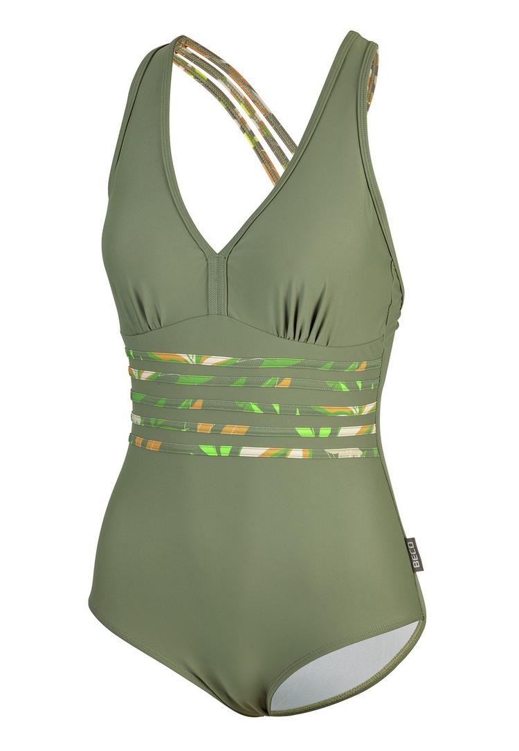 BECO BEERMANN BECO BEERMANN Feathers Badeanzug Damen - olive - 0 | SportScheck