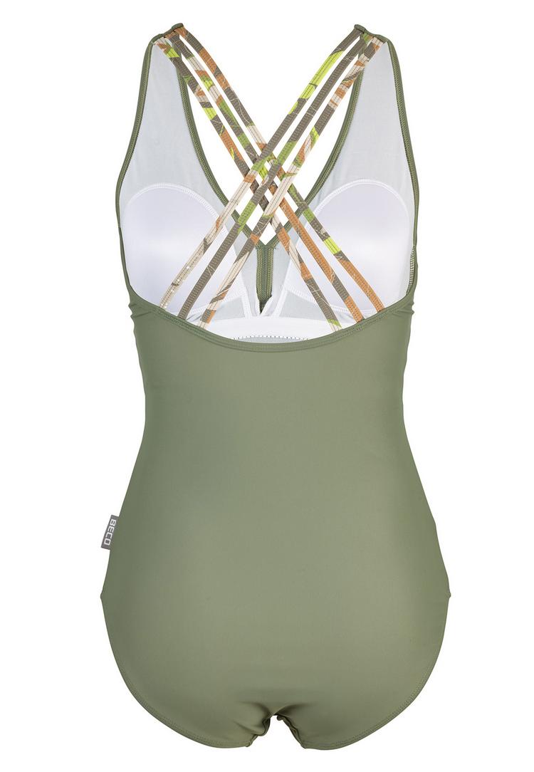 BECO BEERMANN BECO BEERMANN Feathers Badeanzug Damen - olive - 1 | SportScheck